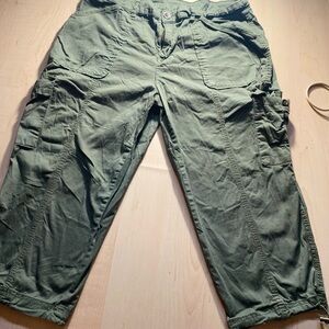 Time and Tru Olive Cargo Pants for Men